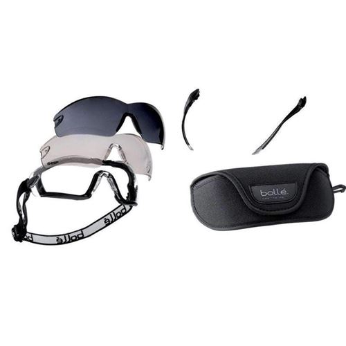 Lunettes de protection Kit Cobra Bolle Safety Neutre / Fumé / ESP