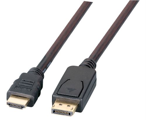Efb elektronik k5561sw.5 5m displayport hdmi noir câble displayport
