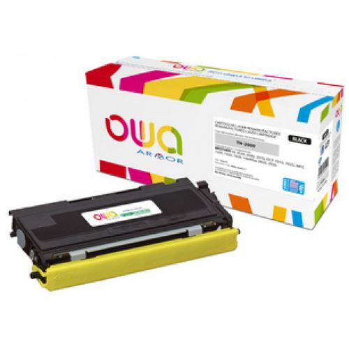 owa owa toner k15660own remplace brother tn-245y, jaune noir