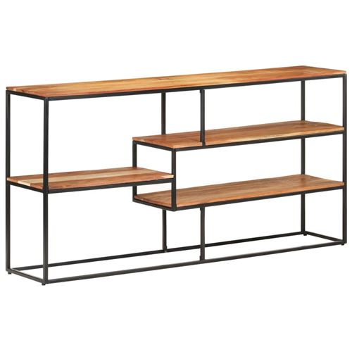 Buffet bois d'acacia solide 150x30x75 cm