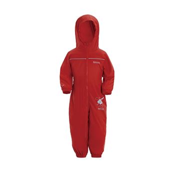 Regatta - Combinaison imperméable - Bébé (4-5 ans) (Rouge) - UTRG1344 - 1