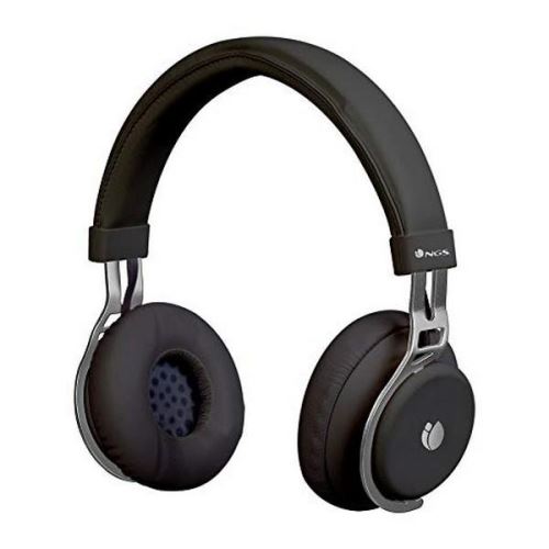 NGS Artica Lust - Koptelefoon met micro - op oor - Bluetooth - 3,5 mm-stekker - wit