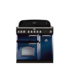 Piano de cuisson vitrocéramique falcon cdl90ecrb/b-eu bleu roi laiton