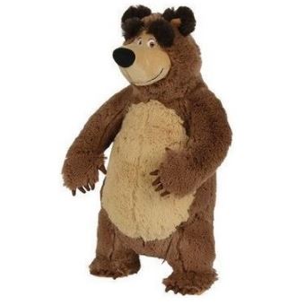 peluche petit ours brun king jouet