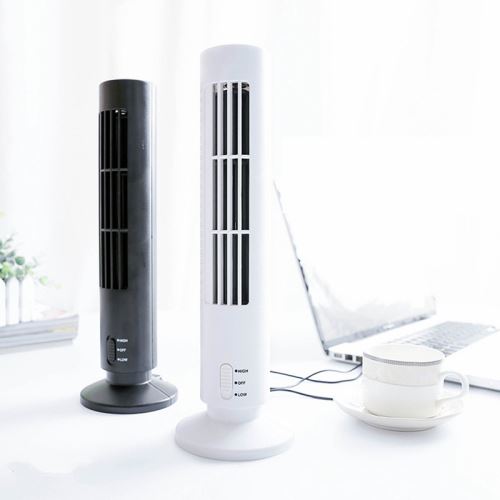 Loskii DX-66 USB ventilateur sans lame BLANC