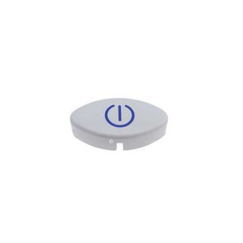 Bouton Lave Vaisselle Indesit Touche On-Off Blanc - Réf: C00143006