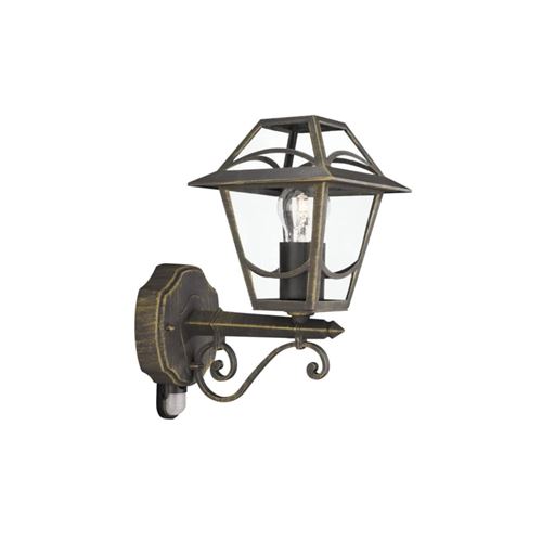 Philips - 154284210 - Lanterne d'extérieur en verre Babylon 1 x 60 W Noir