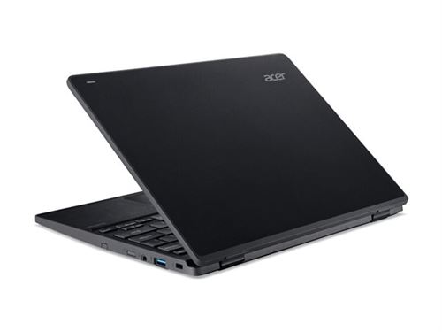 Acer TravelMate B3 TMB311-31 - Conception de charnière à 180 degrés - Intel Celeron - N4020 / 1.1 GHz - Win 11 Pro Education - UHD Graphics 600 - 4 Go RAM - 128 Go eMMC - 11.6" TN 1366 x 768 - Wi-Fi 5 - schiste noir - clavier : Français