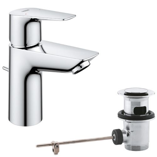 Grohe - Mitigeur lavabo - Start Edge - Taille S - Avec tirette et vidage - Image 3