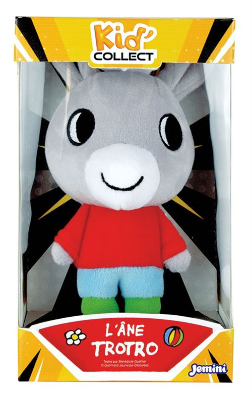 Non Communiqué Multicolore Trotro - Kid Collect Peluche 13 Cm