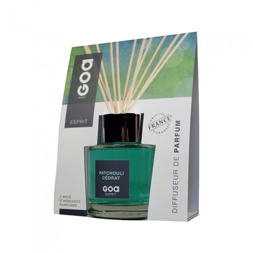 Goa Tier Esprit Patchouli Cédrat 200 Ml - Verre - Image 4
