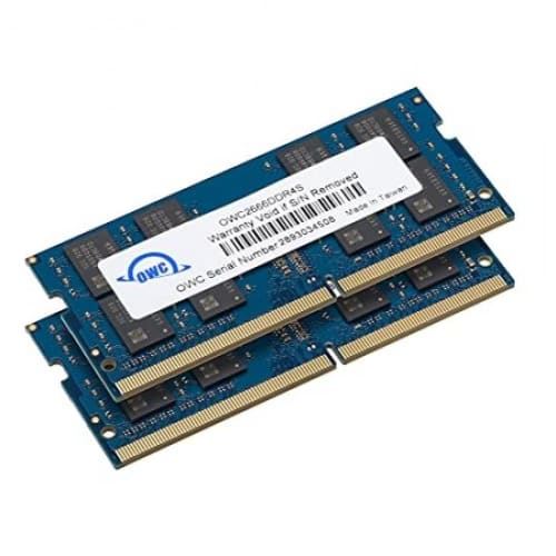 Mémoire RAM OWC 2666DDR4S64P 64Go(2x32 Go) DDR4 2666MHz Bleu