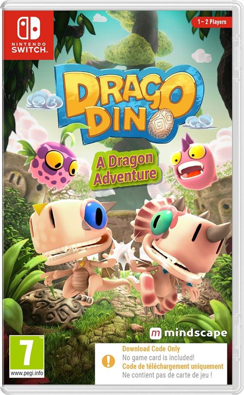 DragoDino : A Dragon Adventure (code in a box) - Nintendo Switch