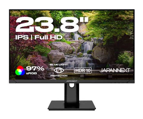 Non Communiqué Noir Japannext Écran Pc Bureautique | 23.8" | Full Hd | 75Hz | Ips | Amd Freesync | Jn-Ips2382fhdr-Hsp