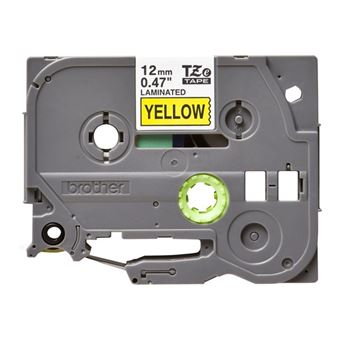 Brother TZe-631 - Adhésif standard - noir sur jaune - Rouleau (1,2 cm x 8 m) 1 cassette(s) ruban laminé - pour Brother PT-D210, D600, H110; P-Touch PT-1005, 1880, D410, D460, D610, E310