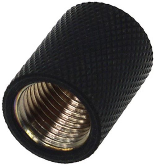 Alphacool Fitting Femelle/Femelle manchon droit - G1/4" Noir