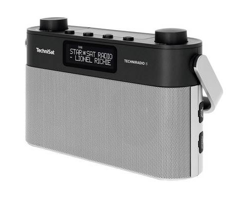 TechniSat TECHNIRADIO 8 Radio de poche DAB+, FM noir, gris