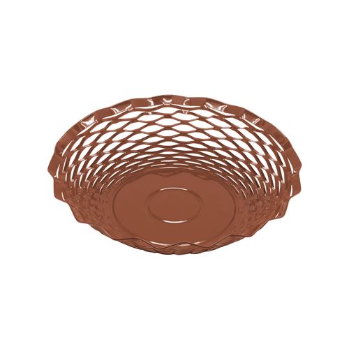 Non Communiqué Cuivre Corbeille À Pain 24,5 Cm - Roger Orfèvre - Inox