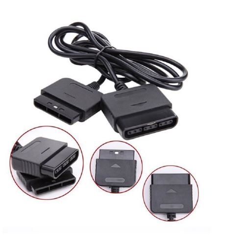 Câble d'extension rallonge pour Sony Playstation 1 et 2 - PSX PS1 PSone - PS2 - 1,8 mètre - Straße Game ®