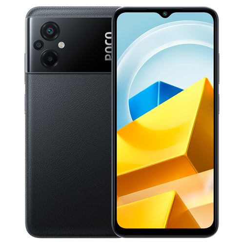 Xiaomi POCO M5 - 4G smartphone - double SIM - RAM 4 Go / Mémoire interne 128 Go - microSD slot - 6.58