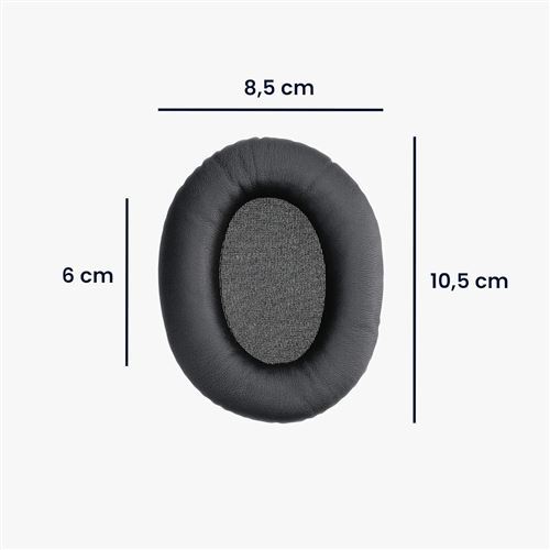 Cloud III Coussinets D'oreille Et Couvre-Bandeau De Remplacement Compatibles Avec Les Casques De Jeu HyperX Cloud Alpha, Cloud III, Cloud II, Cloud Alpha S (Tissu Respirant/Mousse De Haute Qualité