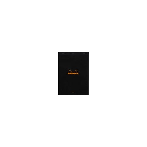 Non Communiqué Noir Rhodia 180009C Bloc-Notes A4 80 Feuilles