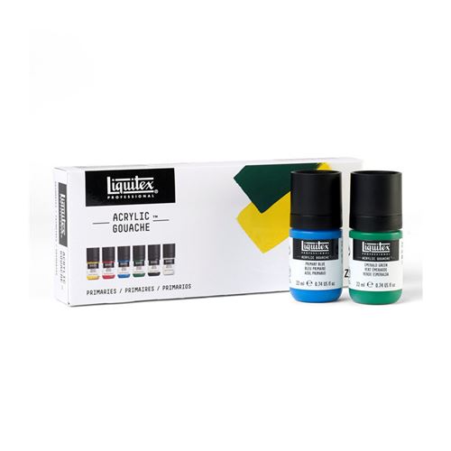 Non Communiqué Set Peinture Acrylique De 6 Tubes - Liquitex Gouache