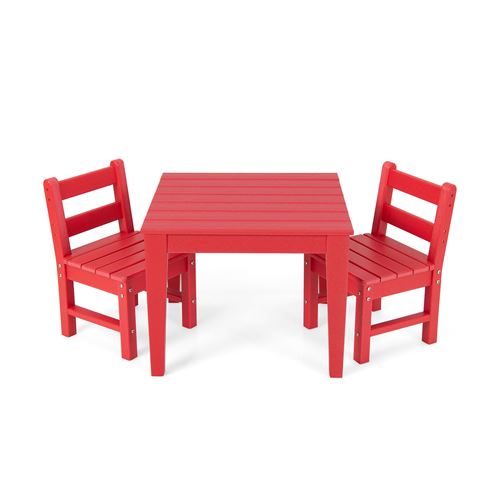 Table et chaise enfant Giantex 2 Chaises pour Enfants en Bois