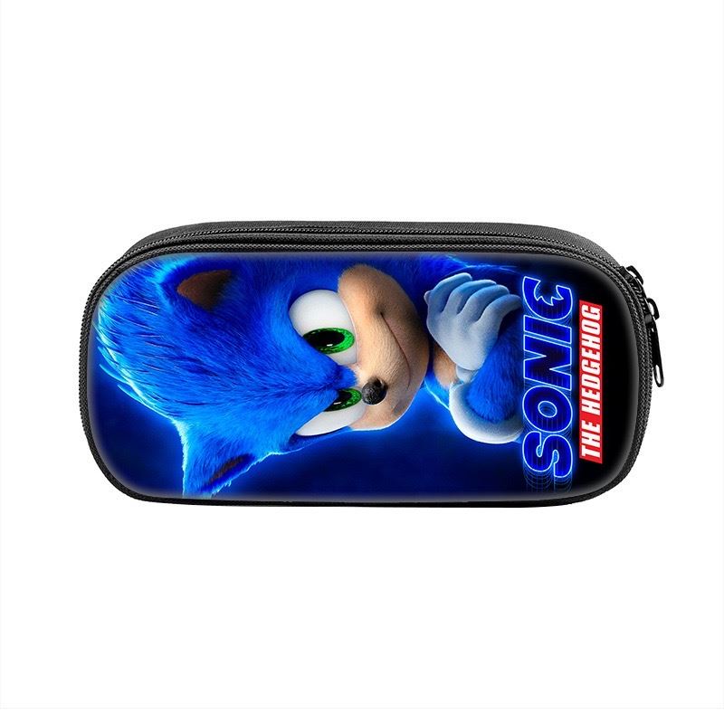 Mallette Dessin Sonic The Hedgehog - Crayons Et Feutres Enfant - Kit Créatif Loisirs - Cadeau 3 Ans Et Plus