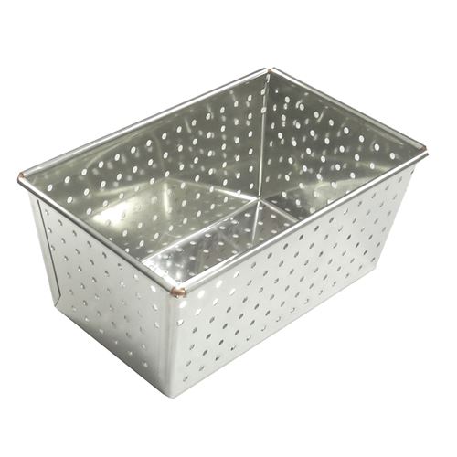 Non Communiqué Argent Moule À Pain Perforé 28X11,4 Cm - Gobel - / Métallique - Métal