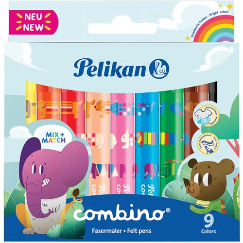 Pelikan Feutre combino super, étui en carton de 9