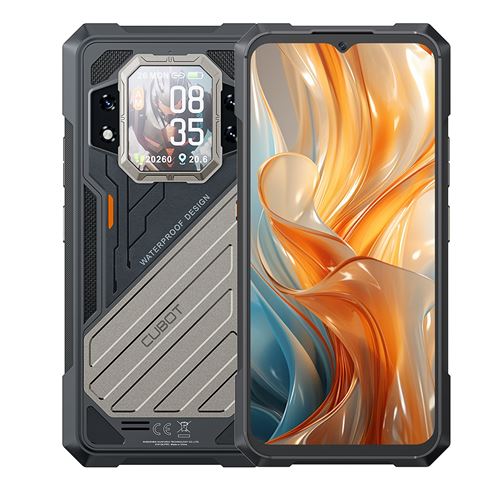 Smartphone CUBOT Kingkong X Pro 6.72 24Go 256Go 10200mAh(33W) Android 14 (2024) Téléphone dual SIM 5G - Noir