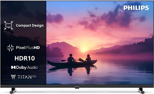 Téléviseur Philips 32PHS6000 32 Pouces 2K HD LED Smart TV Pixel Plus Titan OS Son Dolby Numérique Compatible Alexa Assistant Vocal Google