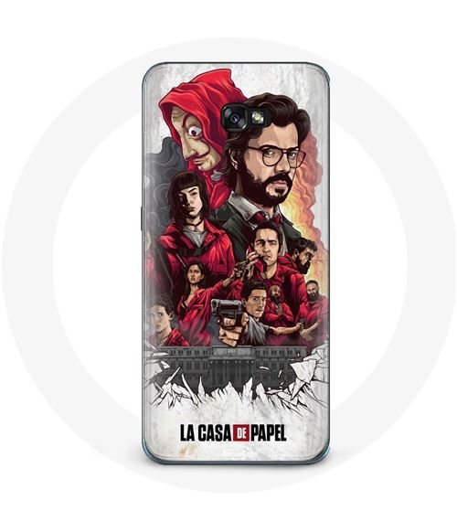 Coque pour Samsung Galaxy A3 2017 La Casa De Papel affiche art Maniacase