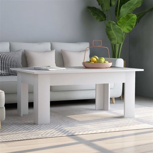 Vidaxl Blanc Table Basse - Image 3