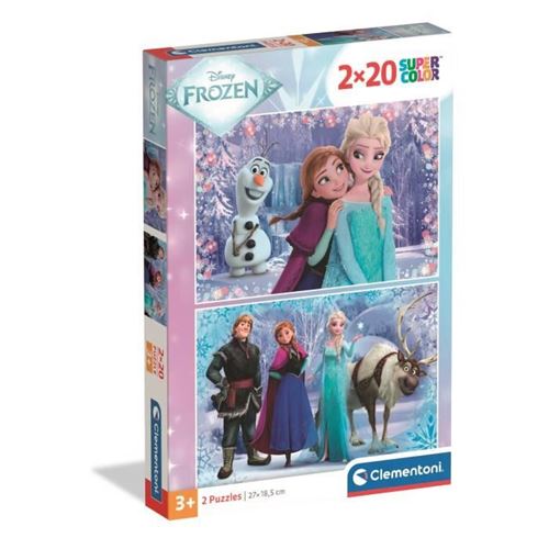 Non Communiqué Multicolore 2X20 Pieces - La Reine Des Neiges 2