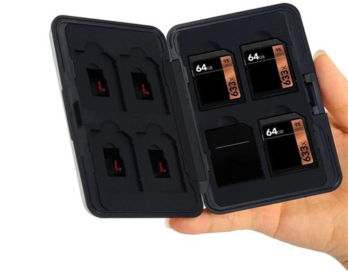 COOK-Fydun Étui Pour Cartes RFID Porte-cartes Noir Antimagnétique De Protection RFID