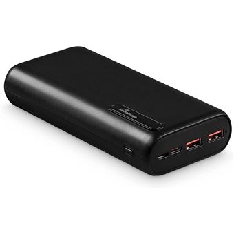 Batterie externe Urban Factory USB-C vers USB-A 30000 mAh Noir - Batterie  externe - Achat & prix