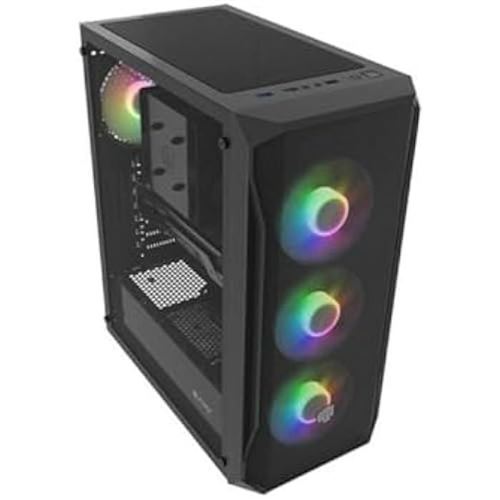 Non Communiqué Boîtier Pc Fury Shobo Sh4f Rgb Midi Tower - Natec - Rgb - Tour Midi - Atx