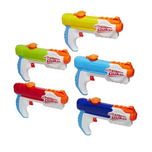 Super Soaker Multipack Piranha - 5 pistolets à eau - Adultes et enfants - Dès 6 ans