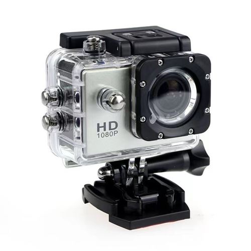 Caméra Sport D600 30m Etanche HD 1080P Argent