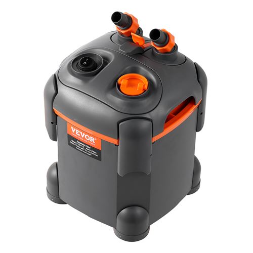 Comparer les prix de Vevor Filtre d’aquarium 172GPH, filtre à cartouche 30 gallons, ultra-silencieux, avec protection UV, pour aquariums, 8W