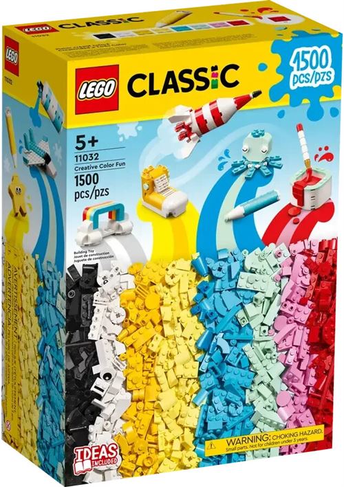 Lego® Classic 11032 - Jeux Créatifs En Couleurs