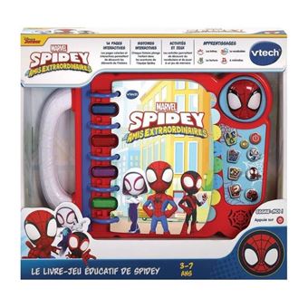 Jeu éducatif Vtech Le livre-jeu éducatif de Spidey