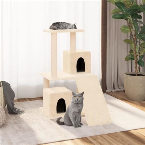 Vidaxl Arbre À Chat 82 Cm Crème - Image 3