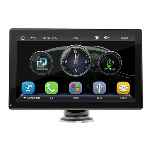 Autoradio 9 Pouces CarPlay Android Auto Bluetooth SD USB Réversing Caméra YONIS