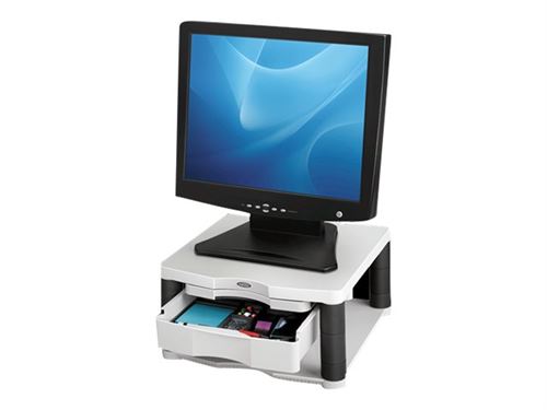 Fellowes Monitor Riser Plus - Pied - pour moniteur - graphite, platine