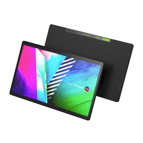 PC Portable Asus Vivobook 13 Slate OLED T3300KA-LQ046WS 13.3" Ecran tactile Intel Pentium Silver 4 Go RAM 128 Go eMMC Noir