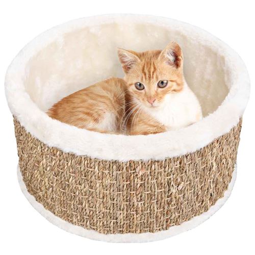 Meilleurs prix pour vidaXL Panier pour chat rond 36 cm Herbiers marins