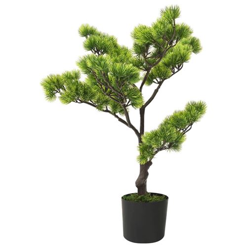 VidaXL Bonsaï de pin artificiel avec pot 60 cm Vert